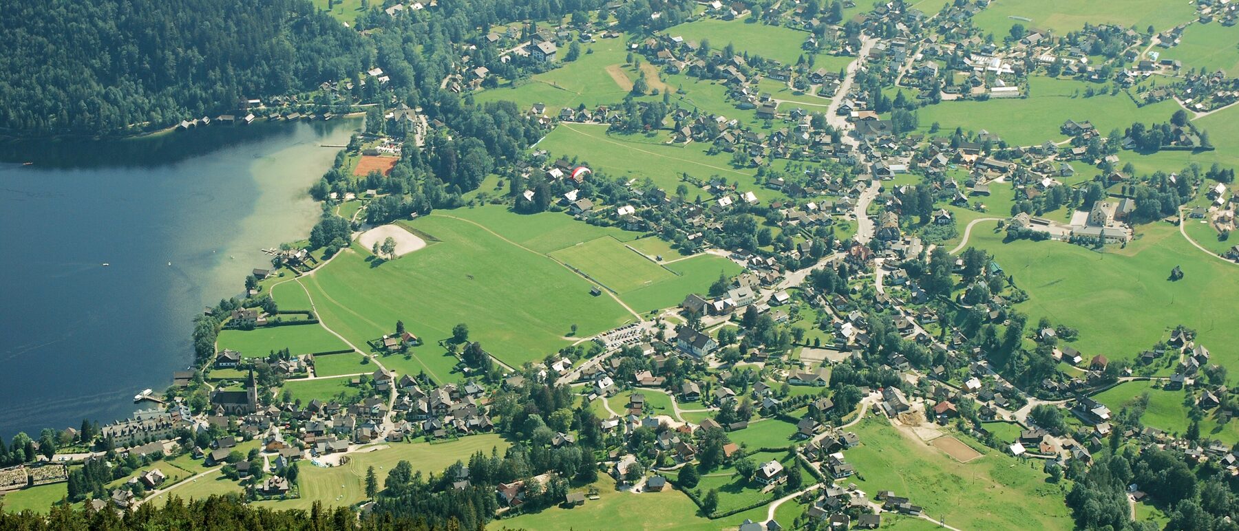 Altaussee vom Loser aus gesehen